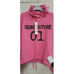 FELPA SEMICOUTURE ROSA TG S