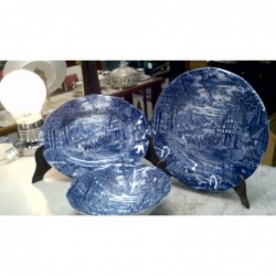 LOTTO 3 PIATTI VINTAGE...