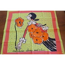 FOULARD SETA MOSCHINO