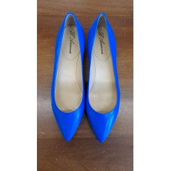 BALLERINA PELLE BLU N 40