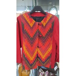 GIACCA COTONE ROSSA STILE...