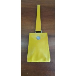 POCHETTE PELLE GIALLA...