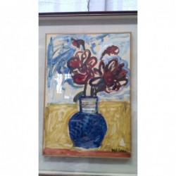 Dipinto Olio Su Tela Gino...