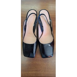 SPORTMAX PELLE NERA N 36