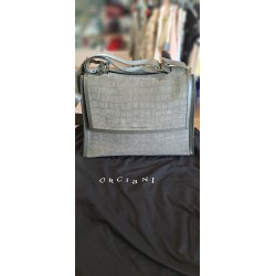 BORSA ORCIANI PELLE VERDE...