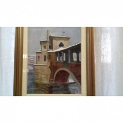 Dipinto Olio Su Tela GP 77...