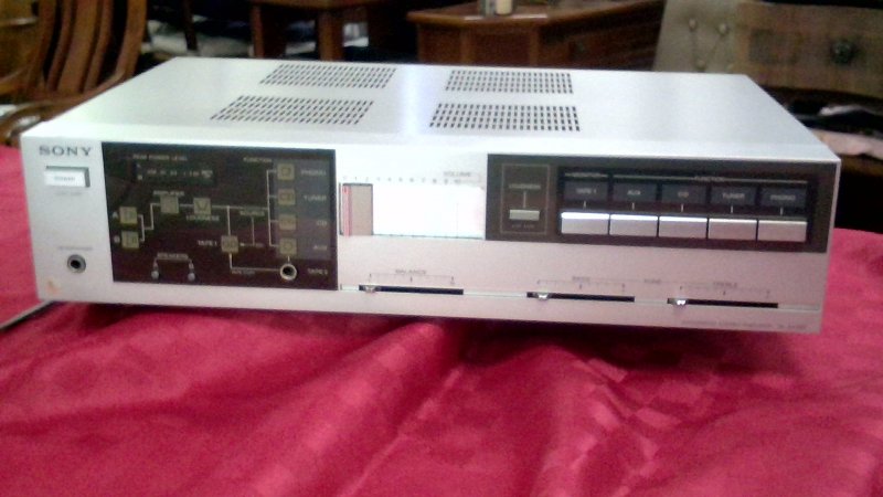 AMPLIFICATORE SONY TA-AX360 HI-FI -ARGENTO  - FUNZIONANTE 