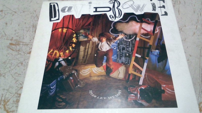 Vinile 33 David Bowie  Never Let Me Down   Busta Non Compresa   V