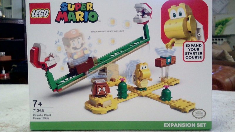 LEGO SUPER MARIO 71365 - SCIVOLO DELLA PIANTA PIRANHA Nuovo    V