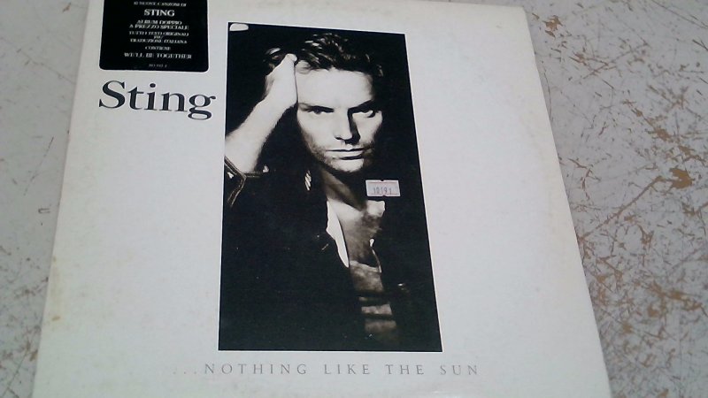 Vinile 33  Sting ...nothing Like The Sun Doppio         Busta Non Compresa    V