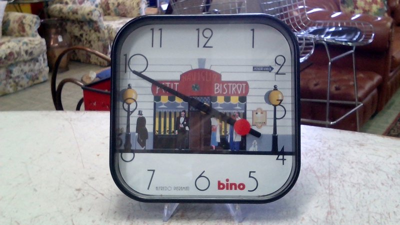 Orologio Da Parete Bino "naviglio"  Alfredo Pieramati   Anni '80   V