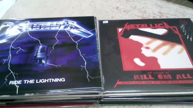 Vinile 33   Metallica                  Busta Non Compresa    V