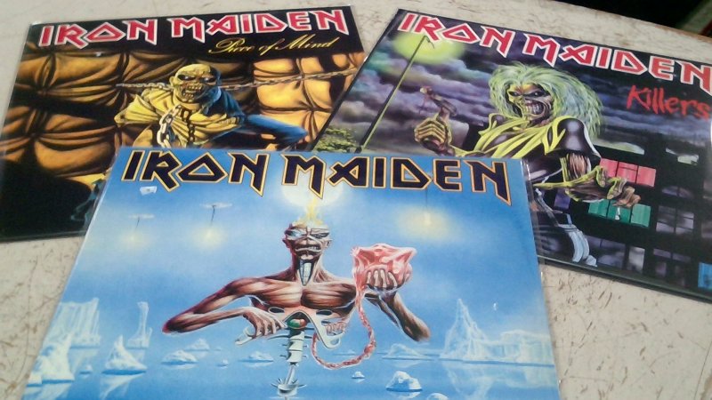 Vinile 33  Iron Maiden                   Busta Non Compresa    V