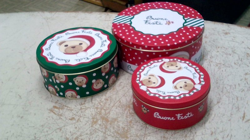 Set Scatole Latta Thun  3pz  V