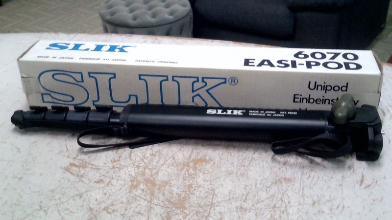 Cavalletto Per Fotocamere Monopiede Slik    Nuovo    V