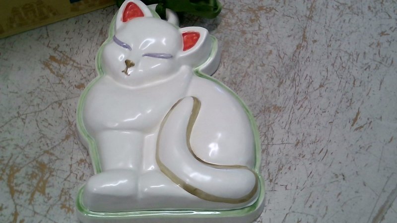 Formella Thun Gatto Vintage    Con Scatola  V