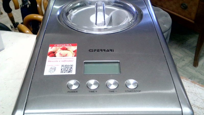 Gelatiera Autorefrigerante G Ferrari 500gr    V