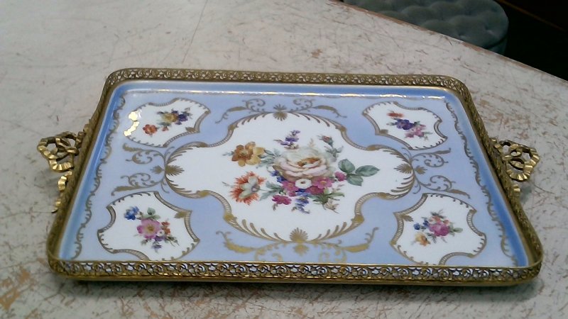 Vassoio Ceramica Limoges  Difetto  V