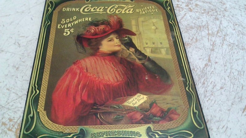 Insegna Pubblicitaria "coca Cola"   Riproduzione   V