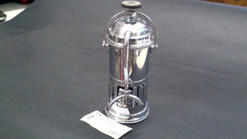 CAFFETTIERA DA VIAGGIO VINTAGE MARCHIO STELLA Officine Metallurgiche Sgarbi& Chiozzi  Anni