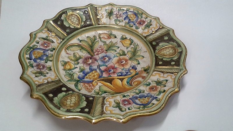Piatto Decorativo  Gialletti Deruta     V