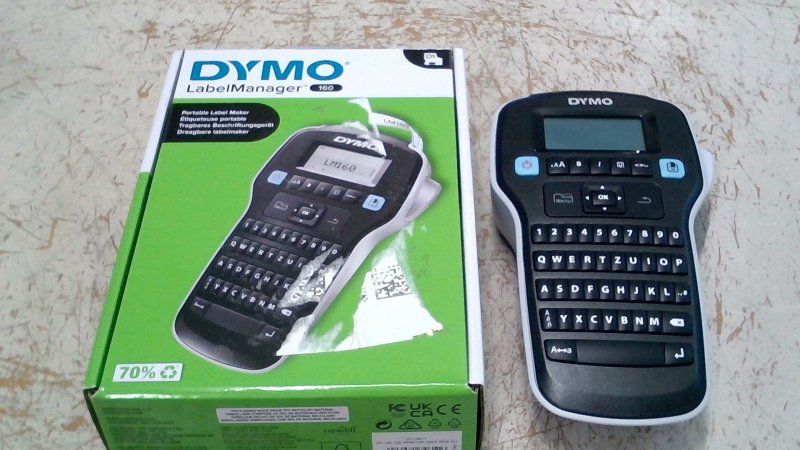Dymo 160 Etichettatrice  A Batteria Per Nastro D1   V