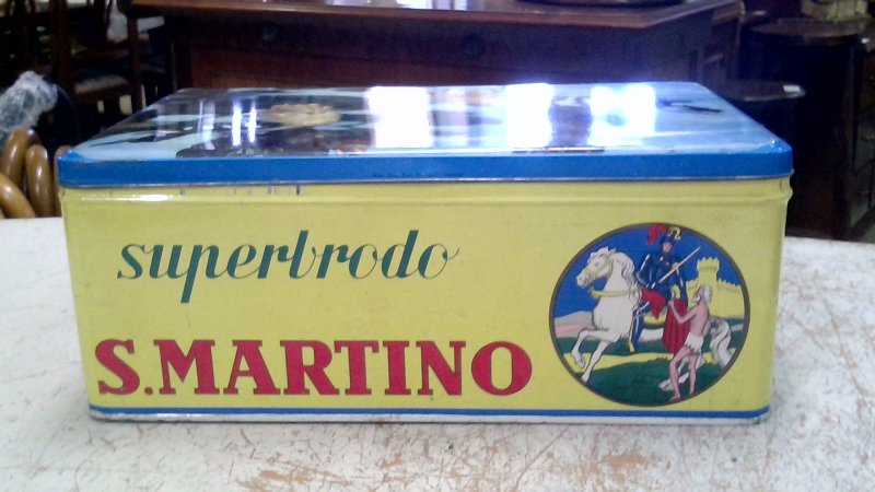 Scatola Latta Vintage  Cleca    V    