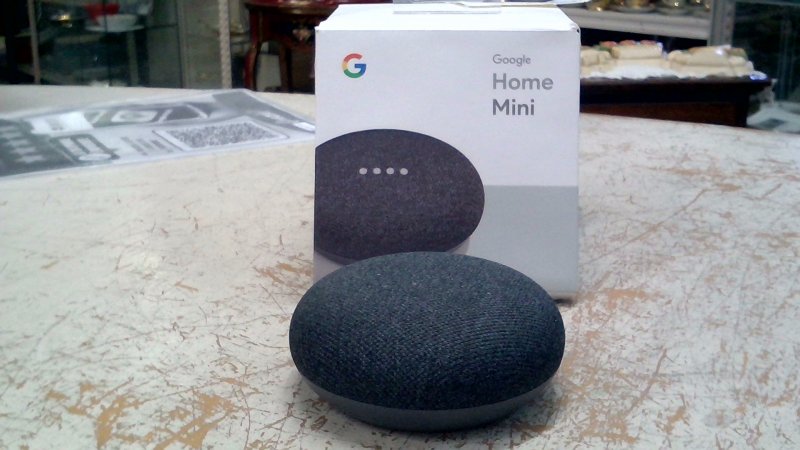 Google Home Nest Mini 2 Nero Smart Speaker Assistente Vocale Virtuale Italiano