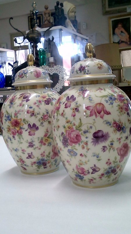Coppia Potiche Ceramcia Thomas    V