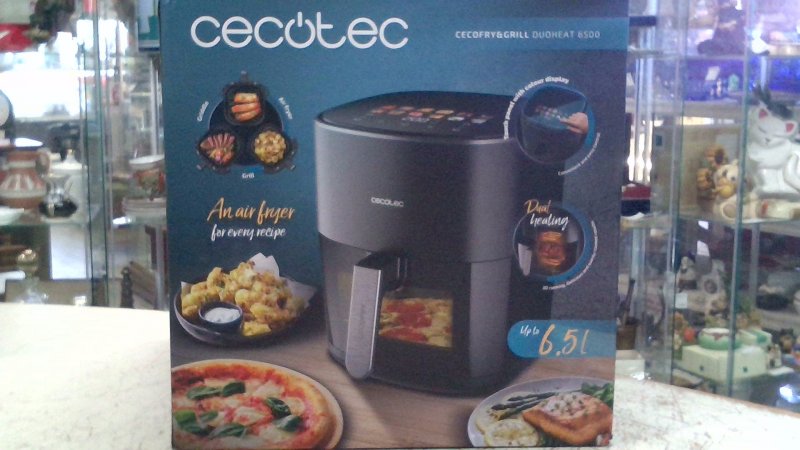 Cecofry&Grill Duoheat 6500 Friggitrice ad aria con doppia resistenza   Nuova    V