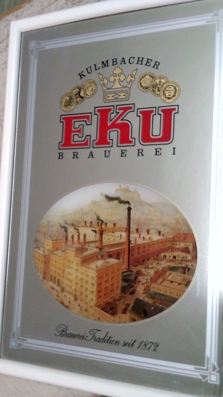 Insegna Specchio Birra Eku   V