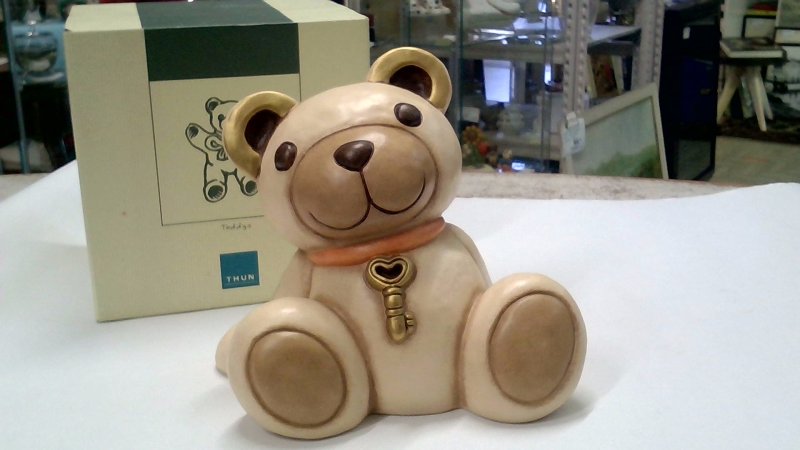 Orso Aldo Thun Con Ciondolo Chiave    Con Scatola    V