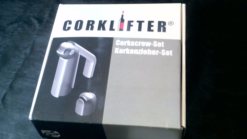 Apribottiglie-turaccioli Design CORKLIFTER (SET A LEVA MANUALE ) Combinazione Di Metallo E