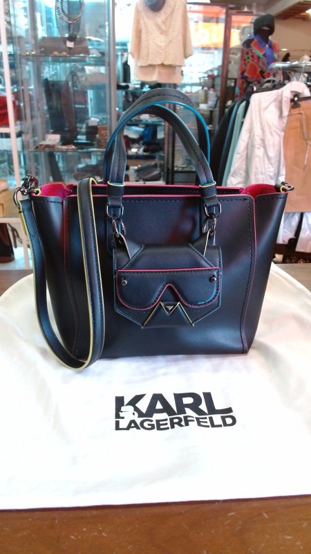 BORSA  KARL LAGERFIELD CYBER CHOUPETTE TOTE BLACK K 