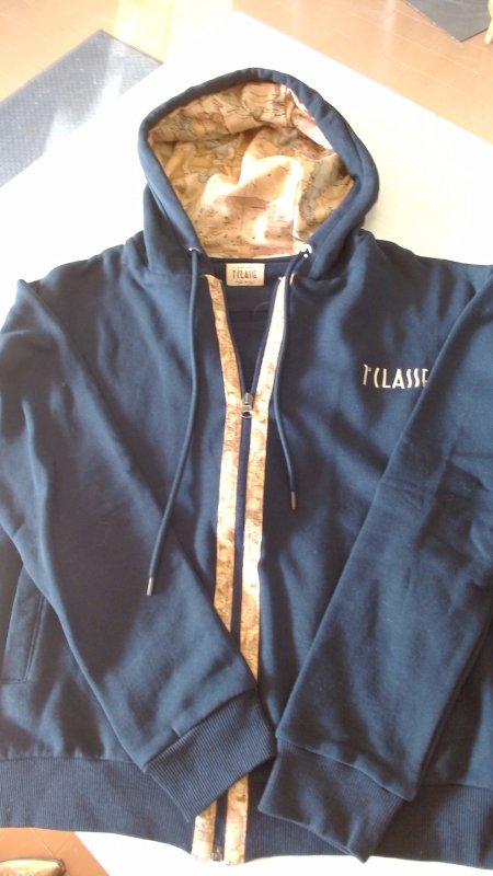 FELPA ALVIERO MARTINI BLU K 