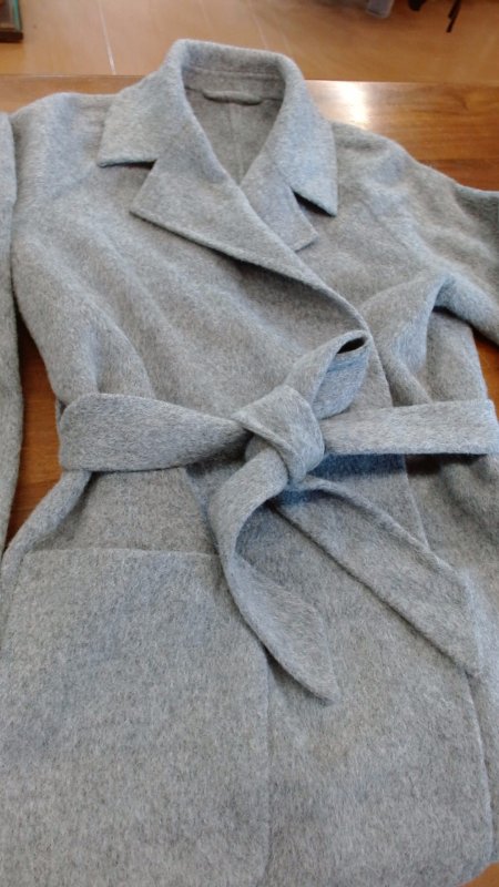 4CAPPOTTO LUNGO VESTAGLIA GRIGIO TG S K 