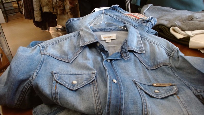 Camicia Jeans Diesel Uomo L R