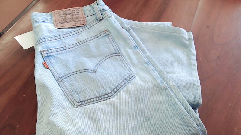 Jeans Uomo Vintage Etichetta Arancione Anni 60/70 R