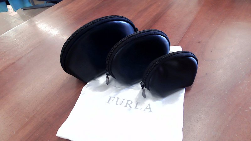 POCHETTE FURLA NERA 3 PZ K 