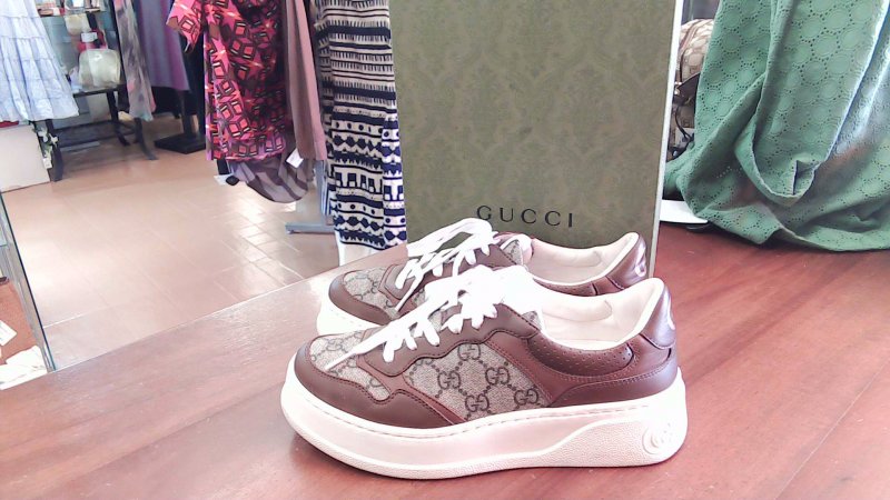 Sneaker Gucci Supreme Canvas / Pelle 38 Con Scatola R