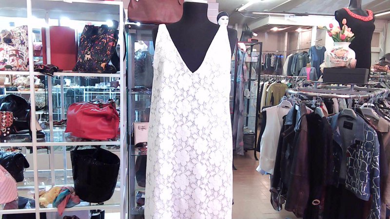 SMANICATO BIANCO DESIGUAL TG L K 