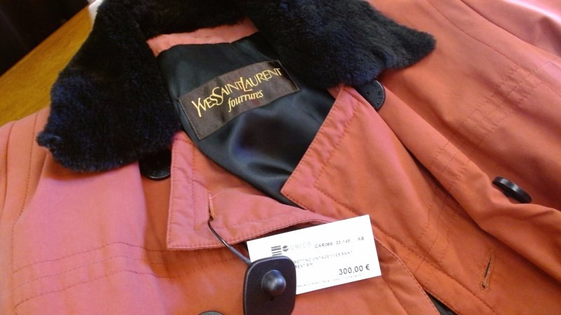 Cappottino Vintage Yves Saint Laurent S/m