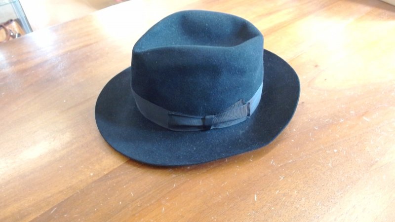 CAPPELLO VICTOR DI BORSALINO NERO K 