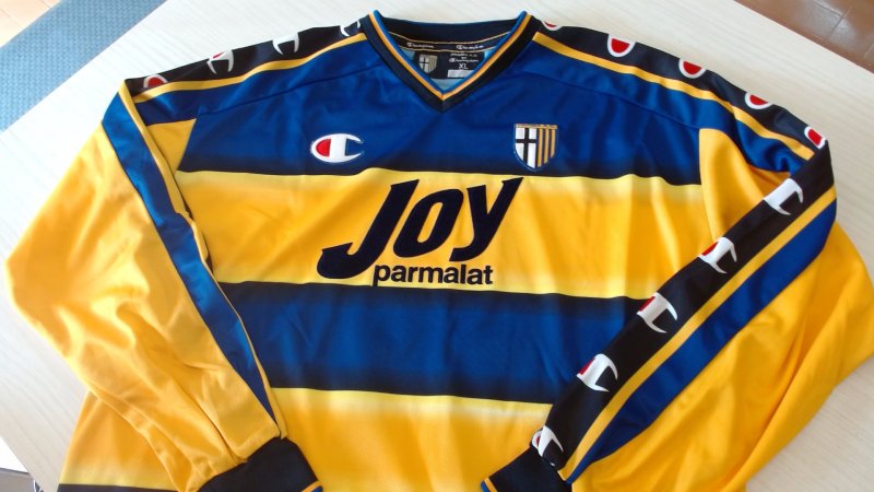 MAGLIA PARMA CALCIO ML TG XL ST 2001-2002 K
