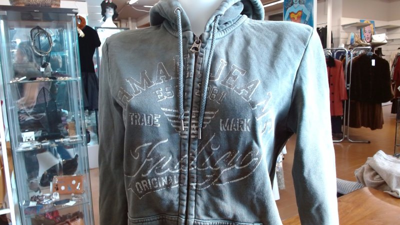 Felpa Zip Armani Jeans S R