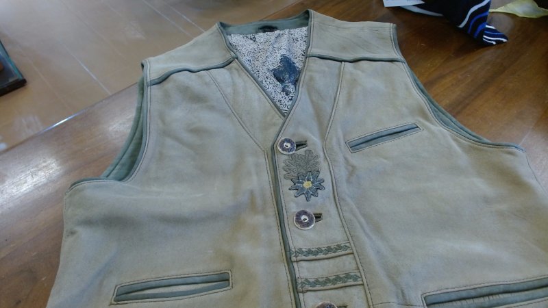 Gilet Pelle Uomo Bavarese R
