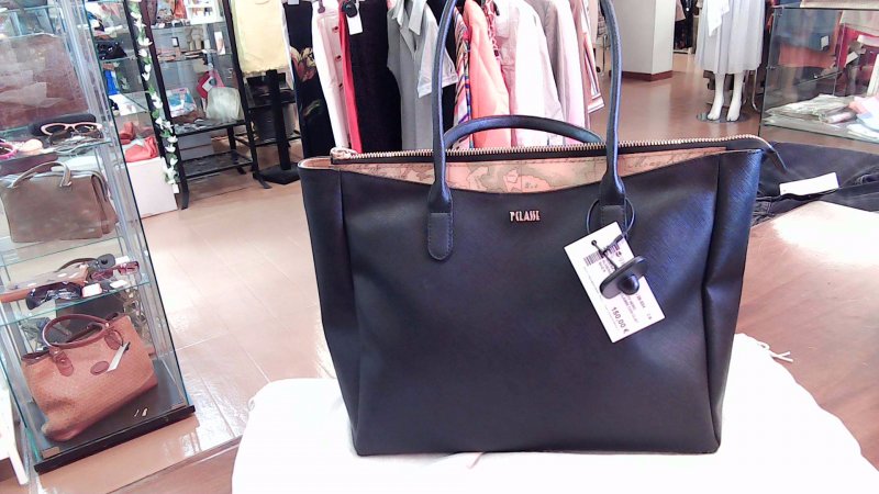 Borsa A Mano Star City Nero Alviero Martini 1A Classe Con Dust Bag R
