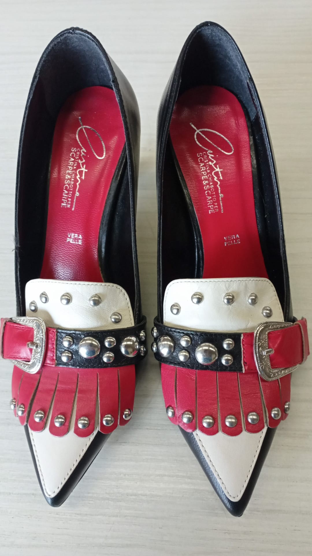 SCARPA CRISTINA CHIABOTTO PER SCARPE E SCARPE N 37 NUOVA
