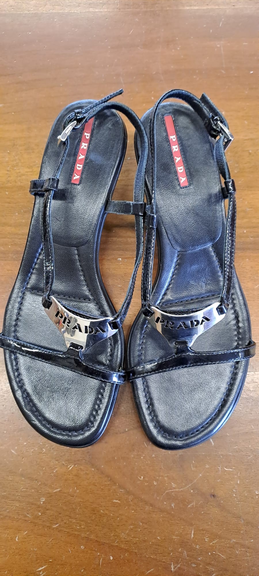 SANDALO NERO PRADA N 37