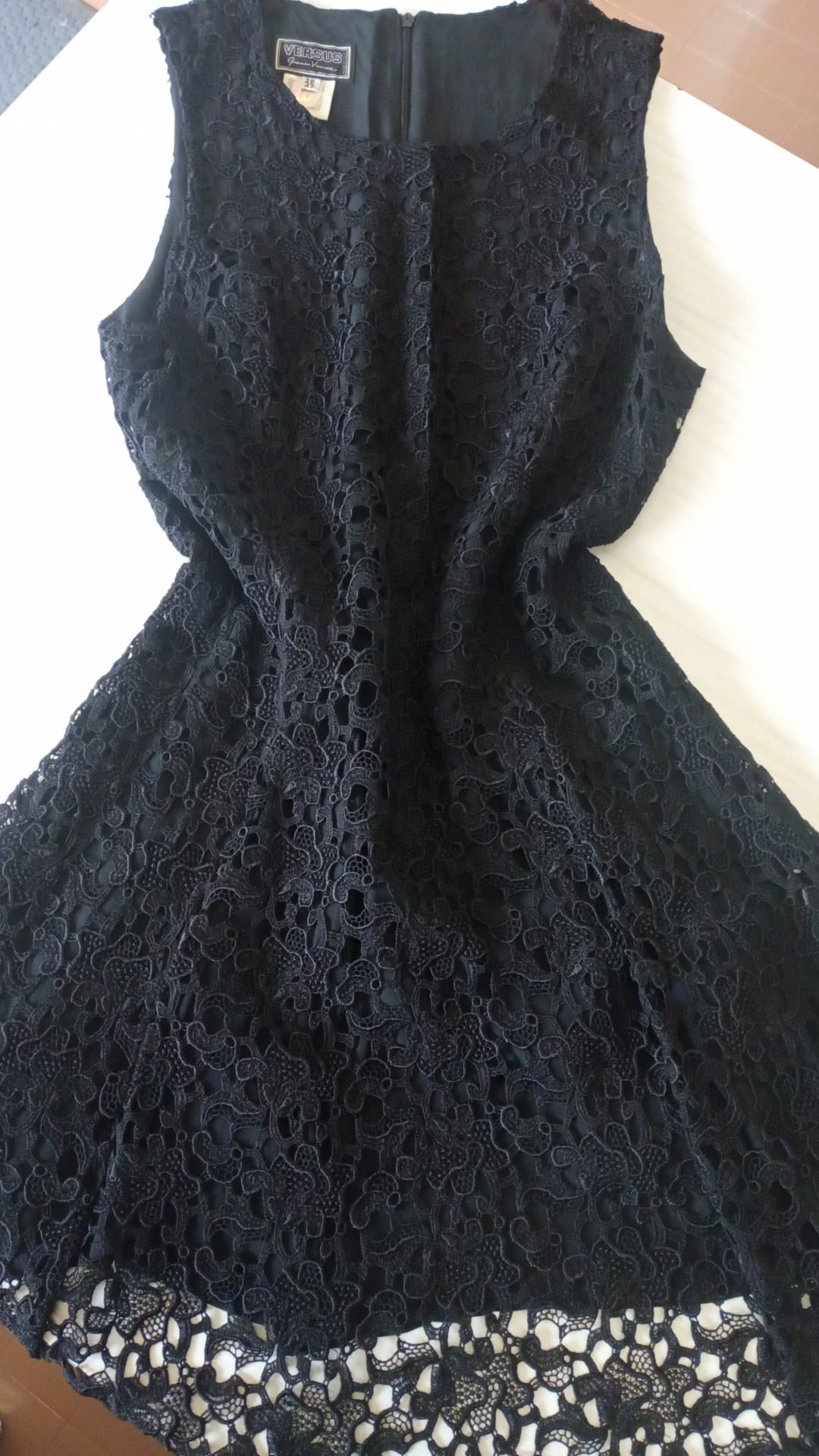 SMANICATO NERO VERSUS GIANNI VERSACE TG 42